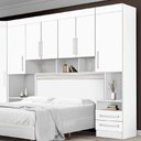 Ver imagem 3 de Dormitorio Completo Georgia Ja Branco P