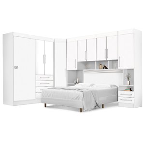 Dormitorio Completo Georgia Ja Branco P