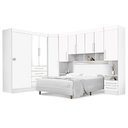 Ver imagem 1 de Dormitorio Completo Georgia Ja Branco P