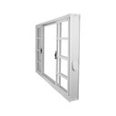 Ver imagem 6 de Kit com 2 Janelas de Aço de Correr 100x150cm 4 Folhas Brancas MGM