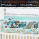 Ver imagem 2 de Kit Berço Baby Dream 10 Peças Super Aconchegante e Charmoso Sublimado:dino
