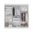 Ver imagem 2 de Guarda-roupa 2 Gavetas 6 Portas Lisboa