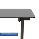 Ver imagem 7 de Mesa Escritório com Regulagem de Altura Elétrica Flexispot 120cm Industrial Grafite
