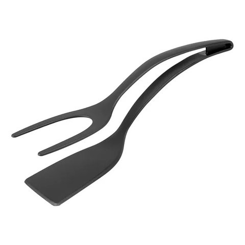 Espátula de Silicone para Cozinha em Formato de Pinça