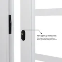 Ver mais imagens de Kit com 3 Portas de Aço de Correr 215x200cm Minas Sul MGM Branco