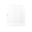 Ver imagem 2 de Kit com 2 Portas de Aço de Correr 215x200cm com Vidro Minas Sul MGM Branco