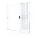 Ver imagem 3 de Kit com 2 Portas de Aço de Correr 215x200cm com Vidro Minas Sul MGM Branco