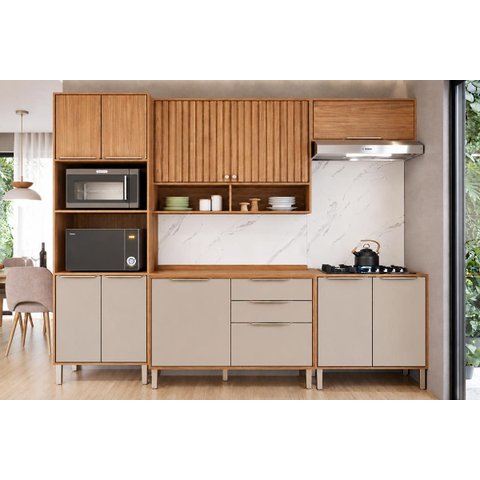 Kit Modulado MGM 5 Peças Divina C5P177 Cinamomo/Off