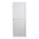Ver imagem 3 de Kit com 2 Portas de Alumínio Laminada 210x70cm Soft Plus MGM Branco