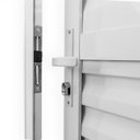 Ver imagem 4 de Kit com 3 Portas de Alumínio Laminada 210x70cm Soft Plus MGM Branco