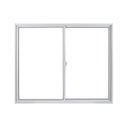 Ver imagem 2 de Kit com 2 Janelas de Alumínio de Correr 100x100cm Vidro Liso Linha Soft MGM Branco