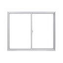 Ver imagem 2 de Kit com 2 Janelas de Alumínio de Correr 100x100cm Vidro Liso Linha Soft Mgm