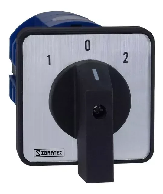 Chave Lw28- 25a 3 Posicoes - 3 Polos Sibratec