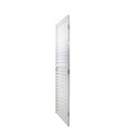 Ver imagem 4 de Kit com 2 Portas de Alumínio Laminada 210x90cm Linha Solida MGM Branco