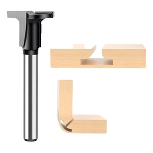 Fresa para Curvar Mdf Fino - Haste 6mm - Tupia Laminadora