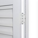 Ver imagem 6 de Kit com 2 Portas de Alumínio Laminada 210x80cm Soft Plus MGM Branco