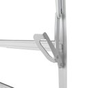 Ver imagem 5 de Kit com 2 Portas de Alumínio Basculante 210x80cm com Vidro Mini Boreal Soft Plus MGM Branco