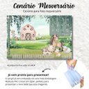 Ver imagem 5 de Lençol Painel Cenário de Foto Mêsversário Fazendinha Menina Minha Estrelinha Lençol Mesversario, Cen