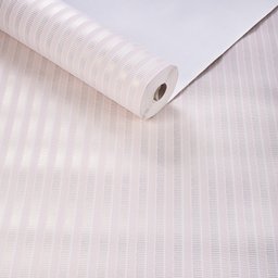 PAPEL DE PAREDE IMPORTADO ROSA BEBE LISTRADO - 2