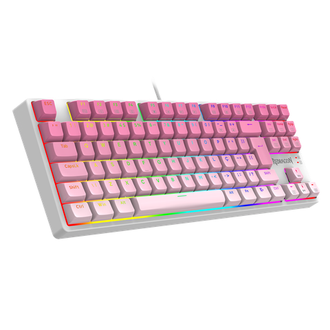 Teclado Gamer Redragon Daksa Br+ros Rgb com Switch Marrom