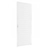 Porta Lambril 2,10 X 0,80 Esquerda Alumínio Branco - 2