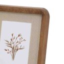 Ver imagem 3 de Porta-retratos 10x15 em Madeira e Linho 19554 Mart