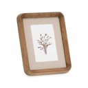 Ver imagem 1 de Porta-retratos 10x15 em Madeira e Linho 19554 Mart