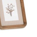 Ver imagem 2 de Porta-retratos 10x15 em Madeira e Linho 19554 Mart