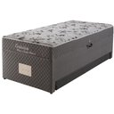 Ver imagem 3 de Cama Baú C-auxiliar Conjugado Solteiro: Colchão Molas Bonnel Mh1443 Black (88x188x63) Herval