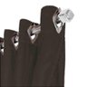 Cortina Sala e Quarto 7,50x2,60 Tecido Blackout Ana Marrom - 5