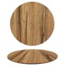 Tampo em MDF 18mm Redondo 160 cm - Nogueira Personal Decor Design Tampo Redondo em MDF Marrom - 1