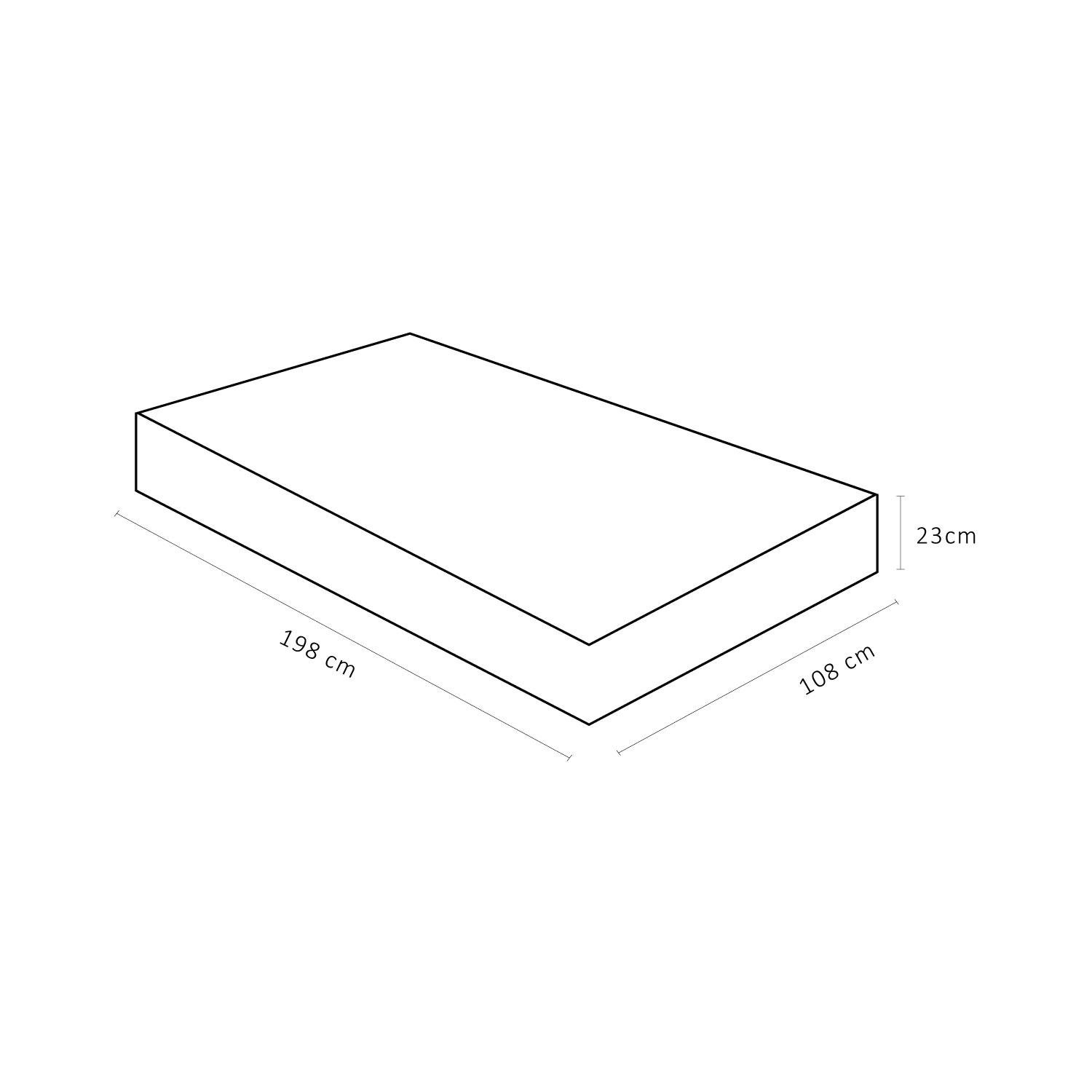 Colchão Solteirão Ortobom Physical Nanolastic 108x198x23 - 3