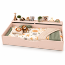 Ver imagem 2 de Cama Juvenil Infantil Montessoriana com 2 Baús Flora Rosa