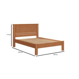 Cama de Casal Robusta Mônaco Estrado Resistente Camas Fenix - 3
