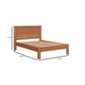 Cama de Casal Robusta Mônaco Estrado Resistente Camas Fenix - 3