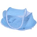 Ver imagem 3 de Berço Portátil Tenda Bebê com Mosquiteiro Cama 3 Peças Menino Azul Lorben