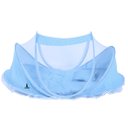 Ver imagem 2 de Berço Portátil Tenda Bebê com Mosquiteiro Cama 3 Peças Menino Azul Lorben