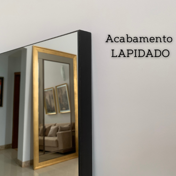 Espelho Decorativo de Parede Isadora C90 X A60x L3 - 2