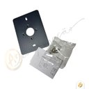 Ver imagem 7 de Luminária de Parede Arandela Vitro Box Quadrado Led 2700k Luz Quente 9w Bivolt Externo Fachada Muro