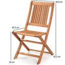 Ver imagem 2 de Conjunto 8 Cadeiras Dobráveis Primavera