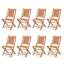 Ver imagem 1 de Conjunto 8 Cadeiras Dobráveis Primavera