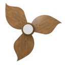 Ver imagem 4 de Ventilador de Teto Natuvent Flower Led 3 Pás Madeira Imbuia