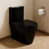 Vaso Sanitário Monobloco Preto Pex Magnus Produzido em Cerâmica - 10
