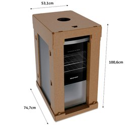 Fogão Brastemp 4 Bocas Inox com Duas Prateleiras com Alturas Ajustáveis - BFO4NBR Bivolt - 13 Fogão Brastemp 4 Bocas Inox com Duas Prateleiras com Alturas Ajustáveis - BFO4NBR Bivolt - 13