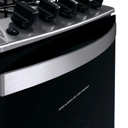 Fogão Brastemp 4 Bocas Inox com Duas Prateleiras com Alturas Ajustáveis - BFO4NBR Bivolt - 9 Fogão Brastemp 4 Bocas Inox com Duas Prateleiras com Alturas Ajustáveis - BFO4NBR Bivolt - 9