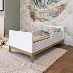 Berço 3 em 1 Mini Cama Sofá Certificado Inmetro Favo de Mel 001 Branco - Completa Móveis - 7