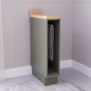 Ver imagem 1 de Balcão Toalheiro 100% MDF Cozinha Sevilha Verde/Hill
