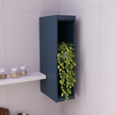 Ver imagem 1 de Nicho Aéreo 18,5cm 100% MDF Cozinha Sevilha Azul/Órion