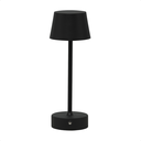 Ver imagem 3 de Luminária Abajur Mesa Led Louvre Touch Recarregável Preto