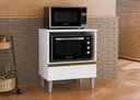 Ver imagem 1 de Balcão Multifuncional 2 Portas Forno Micro Cozinha Alinne